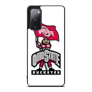 OHIO STATE BUCKEYES LOGO FOOTBALL MASKOT Samsung Galaxy S20 FE Case Cover