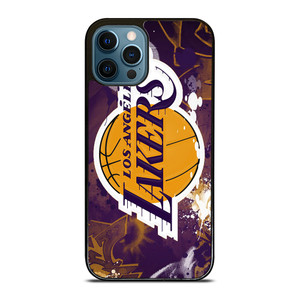LA LAKERS ART LOGO iPhone 12 Pro Max Case Cover