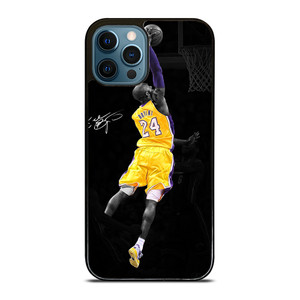 LA LAKERS KOBE BRYANT SIGNATURE iPhone 12 Pro Max Case Cover