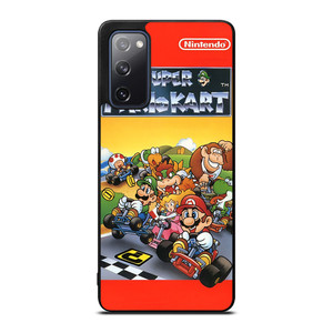SUPER MARIO KART BROSS GAMES NINTENDO POSTER Samsung Galaxy S20 FE Case Cover