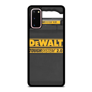 DEWALT LOGO TOUGH SYSTEM ICON Samsung Galaxy S20 Case Cover
