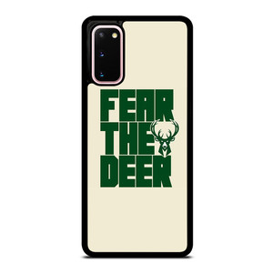 MILWAUKEE BUCKS LOGO BASKETBALL FEAR THE DEER Samsung Galaxy S20 Case Cover MILWAUKEE BUCKS LOGO BASKETBALL FEAR THE DEER Samsung Galaxy S20 Case Cover