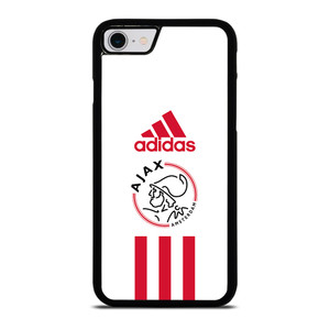 AJAX AMSTERDAM FC ADIDAS STRIPES iPhone SE 2022 Case Cover