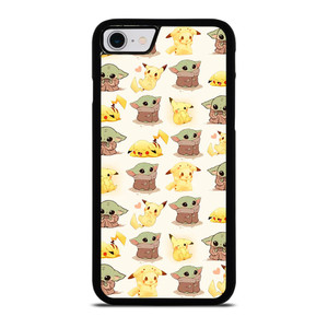 BABY YODA STAR WARS PIKACHU POKEMON iPhone SE 2022 Case Cover BABY YODA STAR WARS PIKACHU POKEMON iPhone SE 2022 Case Cover