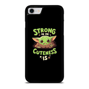 BABY YODA STAR WARS STRONG CUTENESS iPhone SE 2022 Case Cover