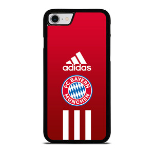 BAYERN MUNCHEN FC ADIDAS STRIPES iPhone SE 2022 Case Cover BAYERN MUNCHEN FC ADIDAS STRIPES iPhone SE 2022 Case Cover