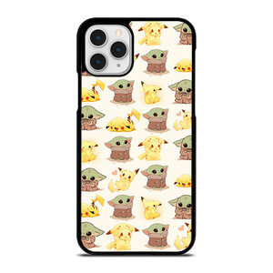 BABY YODA STAR WARS PIKACHU POKEMON iPhone 11 Pro Case Cover