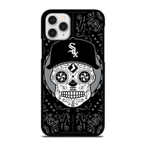 CHICAGO WHITE SOX LOGO SKULL ART iPhone 11 Pro Case Cover
