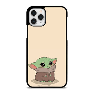 CUTE BABY YODA STAR WARS CARTOON iPhone 11 Pro Case Cover