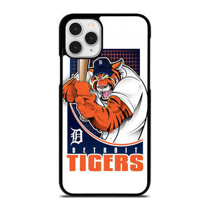 DETORIT TIGERS CLUB LOGO BASEBALL TEAM MLB ICON iPhone 11 Pro Case Cover