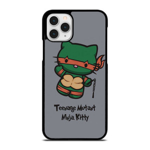 HELLO KITTY TMNT TEENAGE MUTANT NINJA KITTY iPhone 11 Pro Case Cover