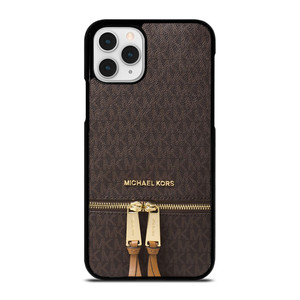 MICHAEL KORS MK LOGO BACKPACK BROWN BAG iPhone 11 Pro Case Cover