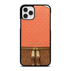MICHAEL KORS MK LOGO BACKPACK ORANGE BAG iPhone 11 Pro Case Cover