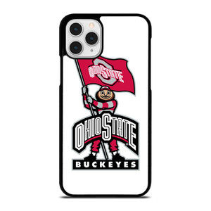 OHIO STATE BUCKEYES LOGO FOOTBALL MASKOT iPhone 11 Pro Case Cover