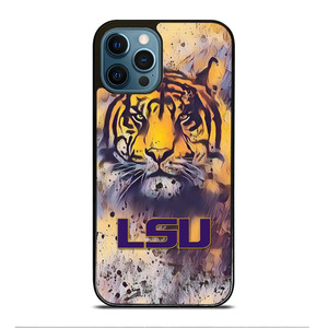 LSU TIGERS  ART LOGO iPhone 12 Pro Max Case Cover