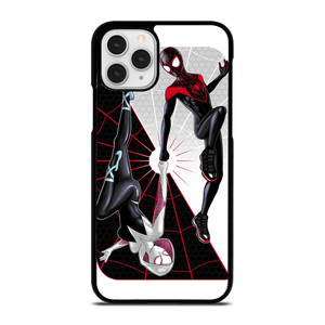 SPIDERMAN MILES MORALES SPIDER GWEN VERSE iPhone 11 Pro Case Cover