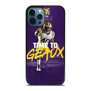 LSU TIGERS TIME TO GEAUX iPhone 12 Pro Max Case Cover