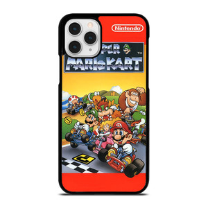 SUPER MARIO KART BROSS GAMES NINTENDO POSTER iPhone 11 Pro Case Cover