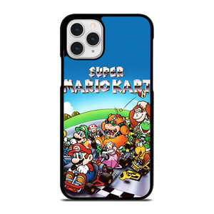 SUPER MARIO KART BROSS NINTENDO GAMES POSTER iPhone 11 Pro Case Cover
