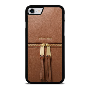 MICHAEL KORS MK LOGO BACKPACK BAG BROWN iPhone SE 2022 Case Cover