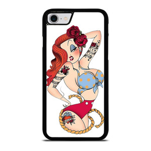 SAILOR JERRY TATTOO JESSICA RABBIT iPhone SE 2022 Case Cover