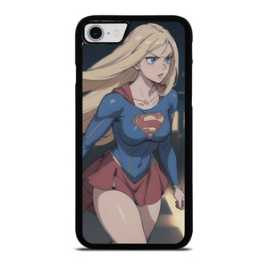 SUPER GIRL CARTOON MANGA ANIME iPhone SE 2022 Case Cover SUPER GIRL CARTOON MANGA ANIME iPhone SE 2022 Case Cover