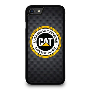 CATERPILLAR TRACTOR CAT LOGO MERCHANDISE ICON iPhone SE 2020 Case Cover