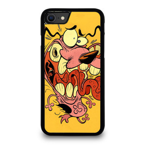 COURAGE THE COWARDY DOG CARTOON iPhone SE 2020 Case Cover COURAGE THE COWARDY DOG CARTOON iPhone SE 2020 Case Cover