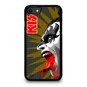 GENE SIMMONS KISS BAND ART iPhone SE 2020 Case Cover GENE SIMMONS KISS BAND ART iPhone SE 2020 Case Cover
