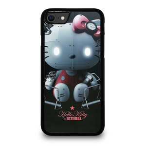 HELLO KITTY STAYREAL ROBOT iPhone SE 2020 Case Cover HELLO KITTY STAYREAL ROBOT iPhone SE 2020 Case Cover