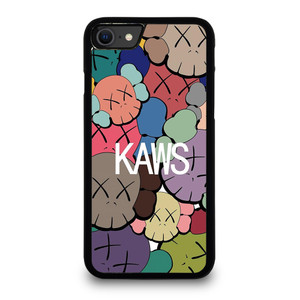KAWS ICON FASHION FACES iPhone SE 2020 Case Cover