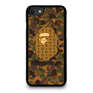 MCM BY BATHING APE CAMO iPhone SE 2020 Case Cover MCM BY BATHING APE CAMO iPhone SE 2020 Case Cover