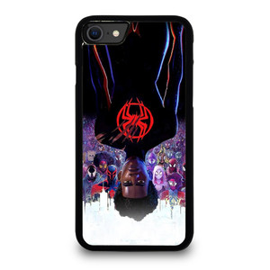 MILES MORALES SPIDERMAN ACROSS SPIDER-VERSE iPhone SE 2020 Case Cover MILES MORALES SPIDERMAN ACROSS SPIDER-VERSE iPhone SE 2020 Case Cover