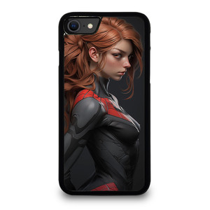 SEXY CARTOON SPIDER GIRL MARVEL COMICS iPhone SE 2020 Case Cover