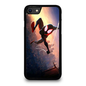 SPIDERMAN MILES MORALES ACROSS SPIDER-VERSE SWING iPhone SE 2020 Case Cover SPIDERMAN MILES MORALES ACROSS SPIDER-VERSE SWING iPhone SE 2020 Case Cover
