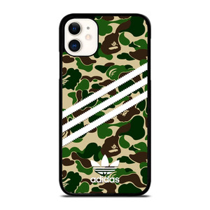 ADIDAS ORIGINALS STRIPES CAMO iPhone 11 Case Cover ADIDAS ORIGINALS STRIPES CAMO iPhone 11 Case Cover