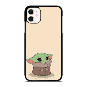 CUTE BABY YODA STAR WARS CARTOON iPhone 11 Case Cover CUTE BABY YODA STAR WARS CARTOON iPhone 11 Case Cover