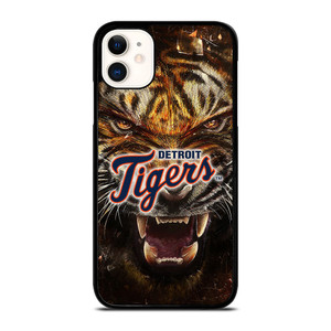DETORIT TIGERS CLUB ICON BASEBALL TEAM MLB LOGO iPhone 11 Case Cover DETORIT TIGERS CLUB ICON BASEBALL TEAM MLB LOGO iPhone 11 Case Cover