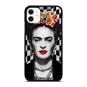 FRIDA KAHLO FACE ART iPhone 11 Case Cover