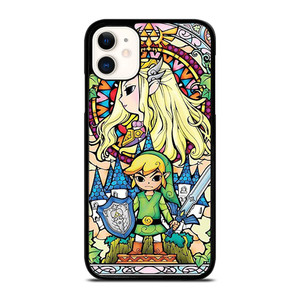 GAMES LEGEND OF ZELDA GLASS ART iPhone 11 Case Cover GAMES LEGEND OF ZELDA GLASS ART iPhone 11 Case Cover