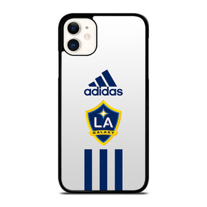 LA GALAXY ADIDAS STRIPES iPhone 11 Case Cover LA GALAXY ADIDAS STRIPES iPhone 11 Case Cover