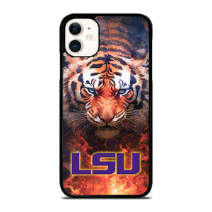 LSU TIGERS LOGO LOUISIANA STATE UNIVERSITY ICON iPhone 11 Case Cover