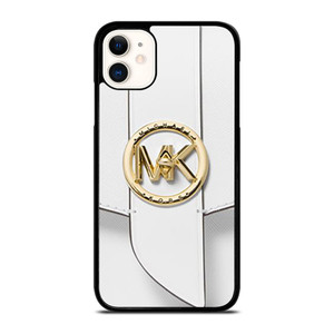 MICHAEL KORS LOGO MK WHITE HAND BAG EMBLEM iPhone 11 Case Cover MICHAEL KORS LOGO MK WHITE HAND BAG EMBLEM iPhone 11 Case Cover