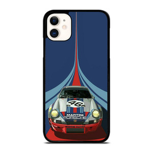 PORSCHE MARTINI RACING CAR LOGO 46 iPhone 11 Case Cover