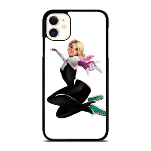 SPIDER GWEN SPIDER WOMAN SPIDER VERSE iPhone 11 Case Cover SPIDER GWEN SPIDER WOMAN SPIDER VERSE iPhone 11 Case Cover