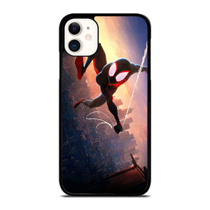 SPIDERMAN MILES MORALES ACROSS SPIDER-VERSE SWING iPhone 11 Case Cover