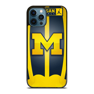 MICHIGAN WOLVERINES LOGO iPhone 12 Pro Max Case Cover
