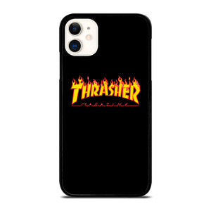 THRASHER LOGO SKATEBOARD MAGAZINE iPhone 11 Case Cover THRASHER LOGO SKATEBOARD MAGAZINE iPhone 11 Case Cover