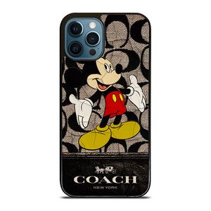 MICKEY MOUSE COACH NEW YORK iPhone 12 Pro Max Case Cover MICKEY MOUSE COACH NEW YORK iPhone 12 Pro Max Case Cover