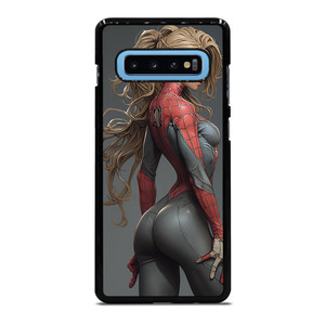CARTOON SPIDER GIRL SEXY MARVEL COMICS Samsung Galaxy S10 Plus Case Cover